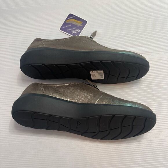 Clarks Metallic Kayleigh Sail Comfort Shoes Size 9 M New - Picture 6 of 12